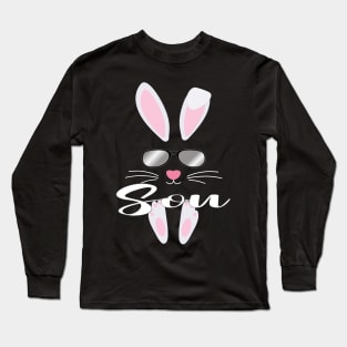 EASTER  BUNNY SON FOR HIM PART OF A MATCHING FAMILY COLLECTION Long Sleeve T-Shirt